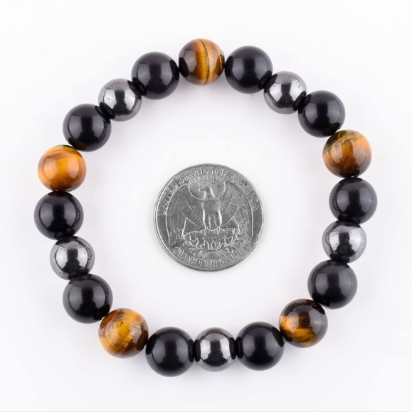 Triple Protection Bracelet - For Protection - Bring Luck And Prosperity, Unisex - Picture 4 of 5